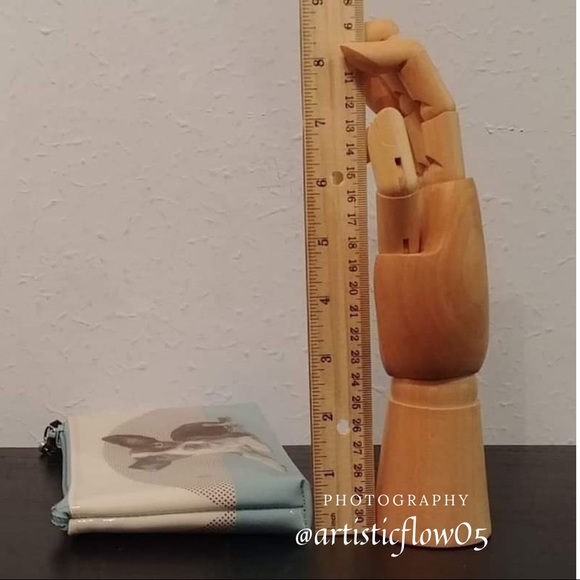 NEW! Modern Zip Pouch Etched Dog by Catseye London - Picture 7 of 9